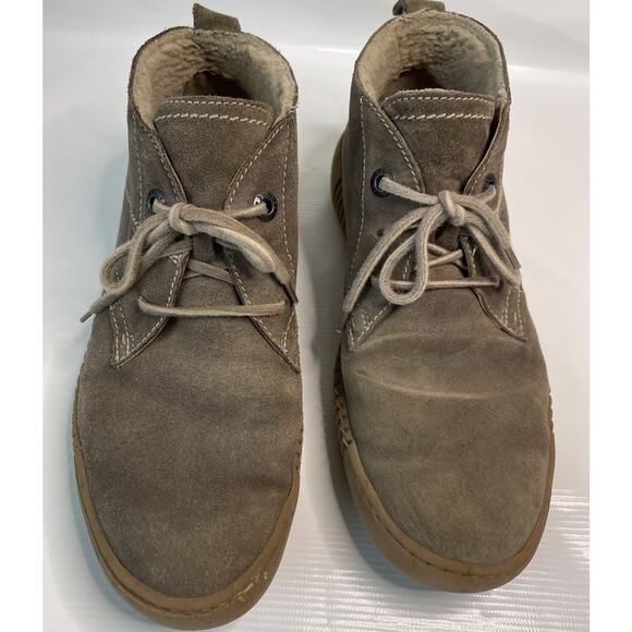 Josef Seibel Maren 2 Brown Suede Boots Chukka Leather Sherpa Lined 39 8.5 - Picture 2 of 14